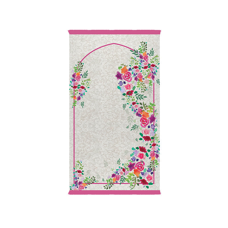 Soft Roses Carpet + Quran Cover Eid El Adha Offer